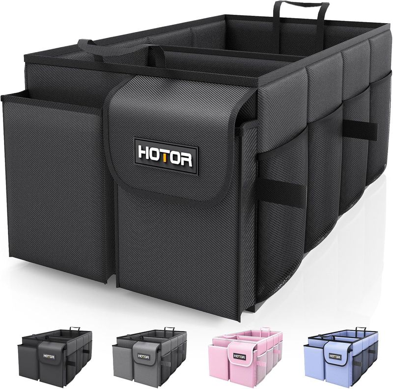 HOTOR foldable trunk organizer